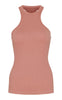 Tim & Simonsen Top - Costina Halterneck - Peach