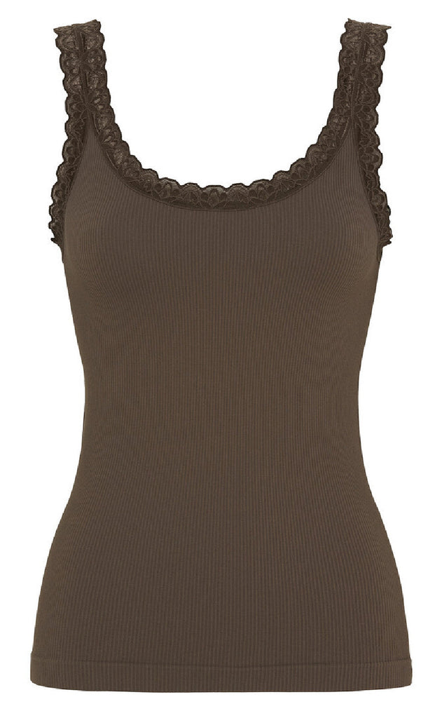 Tim & Simonsen Top - Frida Rib - Noce