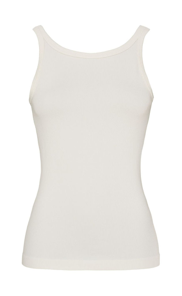 Tim & Simonsen Top - Lone Rib - Ivory