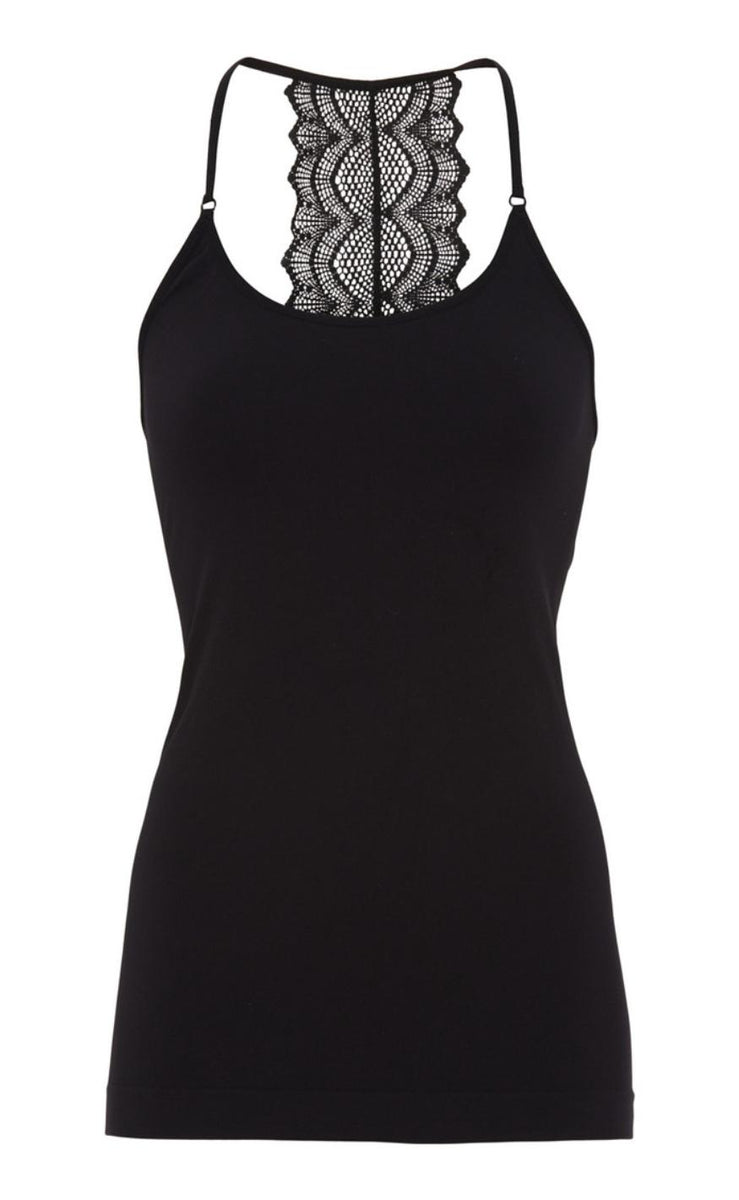 Reggiseno a triangolo in pizzo - Nero - 14.00