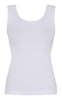 Tim & Simonsen Top - Tulle Rib - Bianco