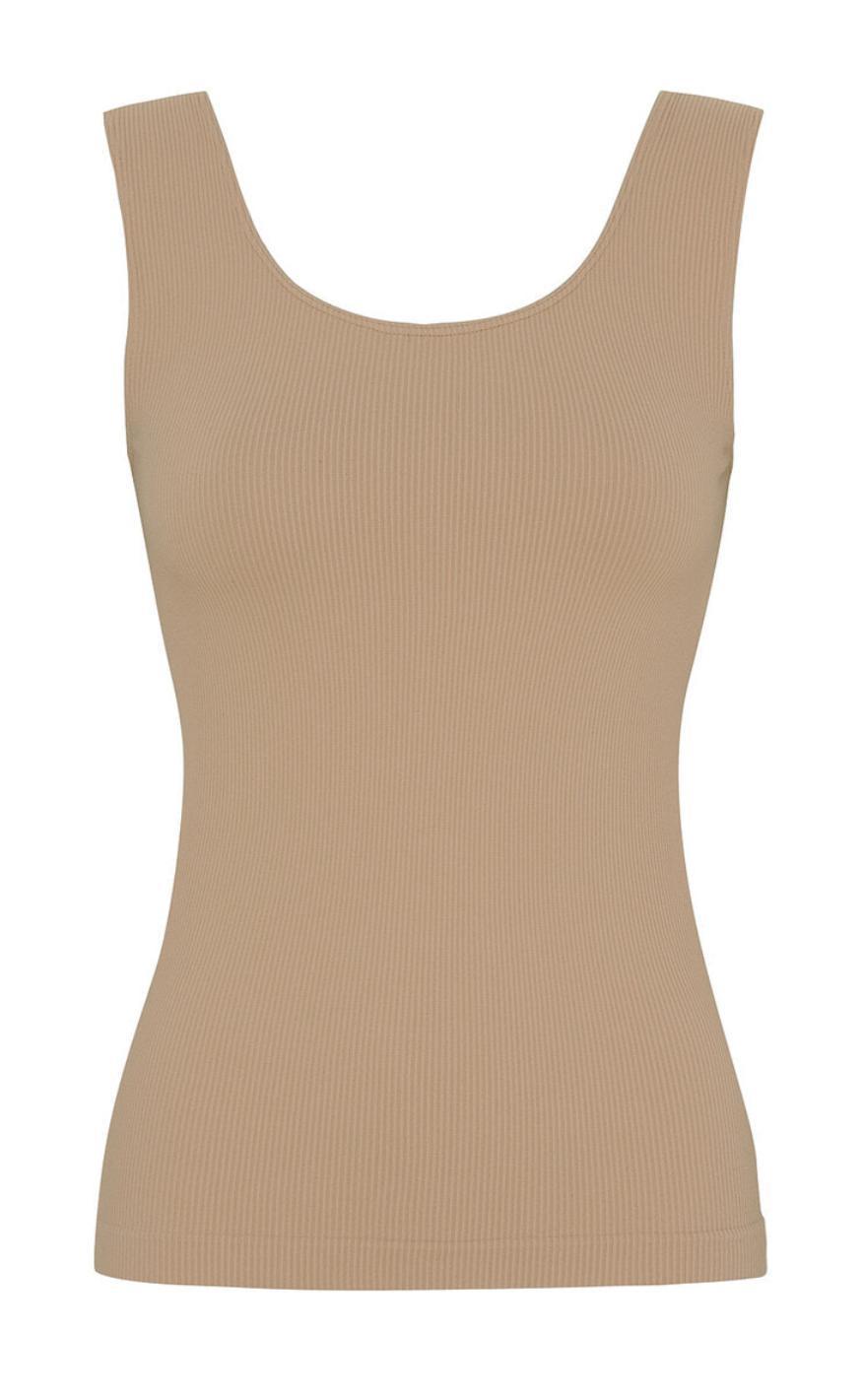 Tim & Simonsen Top - Tulle Rib - Nudo