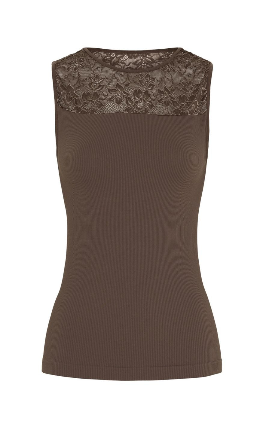 Tim & simonsen Top - Nancy Rib - Noce