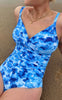 Unica Copenhagen Badedragt - Kaya - Blue Flowers