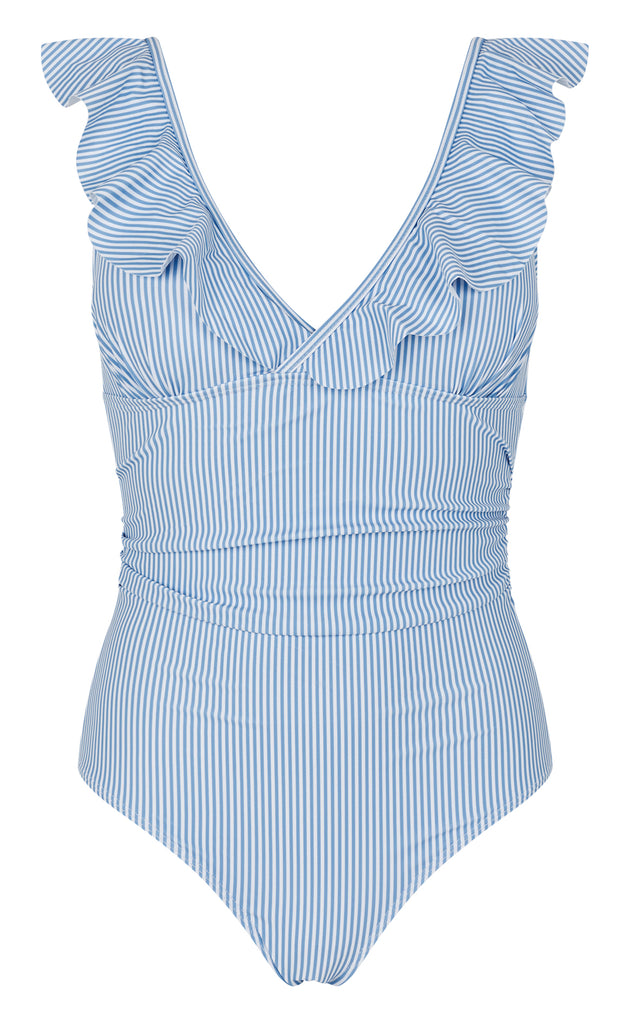 Unica Copenhagen Badedragt - Madina - Blue Stripes