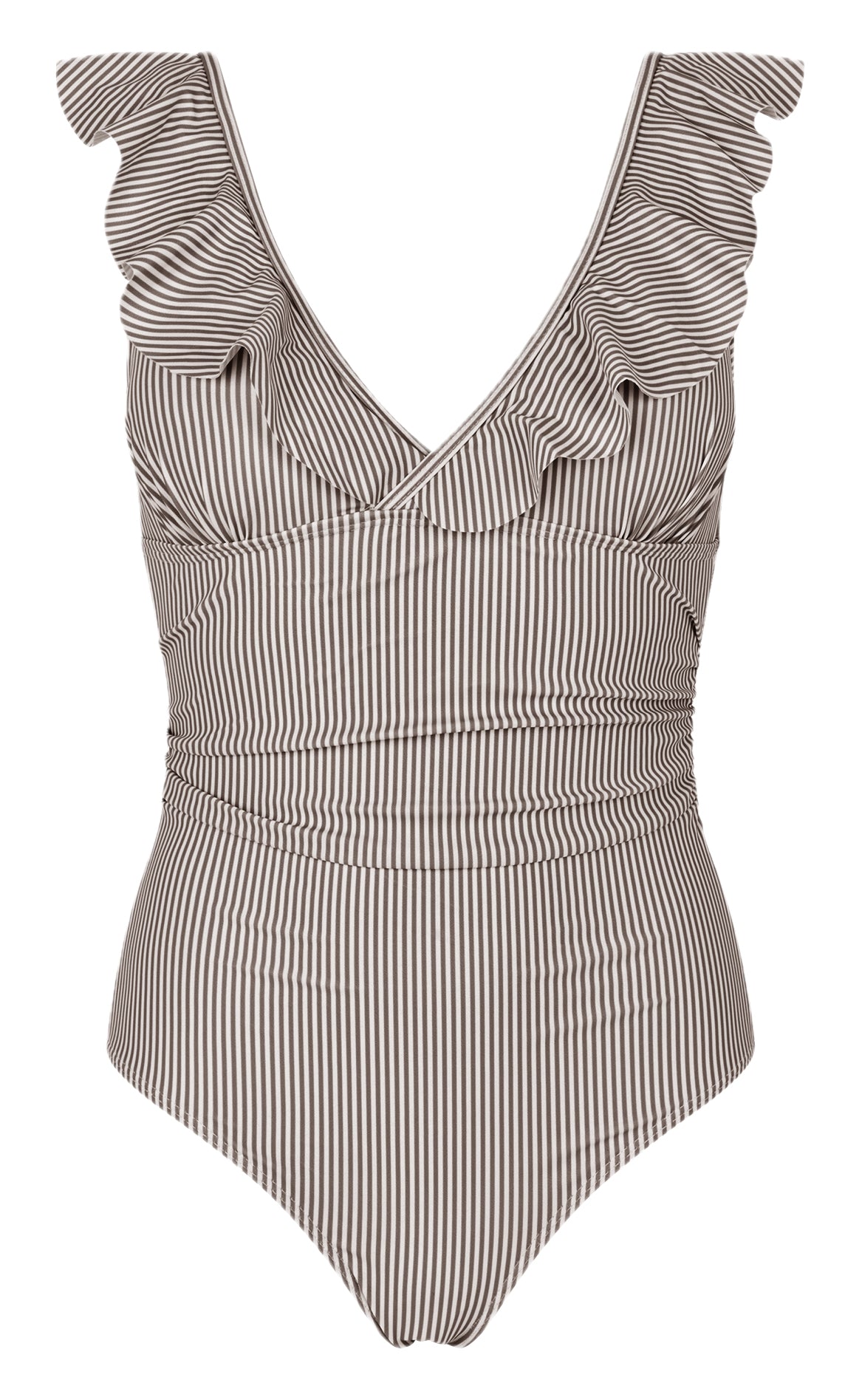 Unica Copenhagen Badedragt - Madina - Brown Stripes