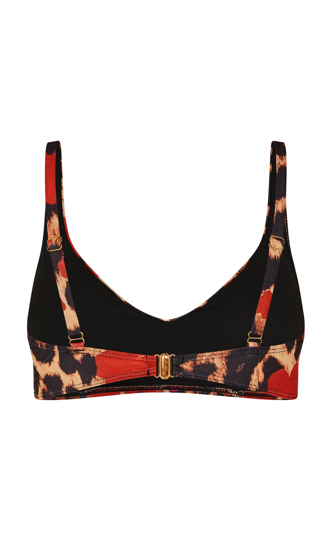 Unica Copenhagen Bikini Overdel / Top - Eda - Leo / Red Flowers