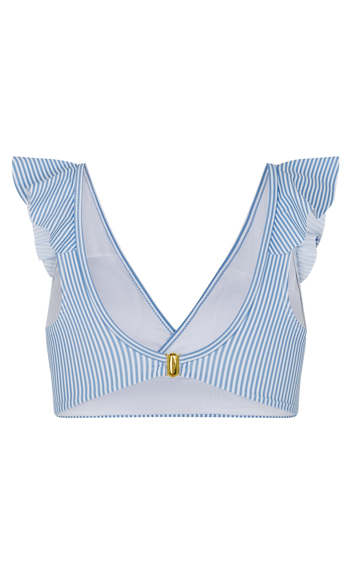 Unica Copenhagen Bikini Overdel / Top - Marianna - Blue Stripes