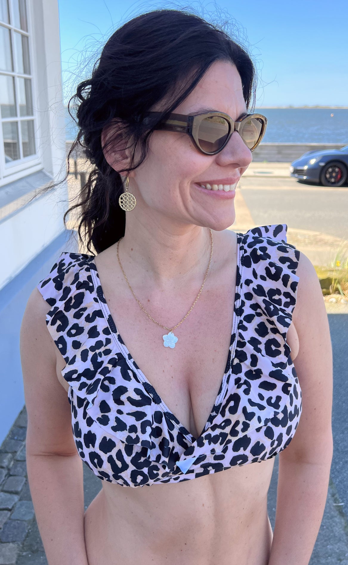 Unica Copenhagen Bikini Overdel / Top - Marianna - Leopard