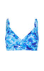 Unica Copenhagen Bikini Overdel / Top - Naya - Blue Flower