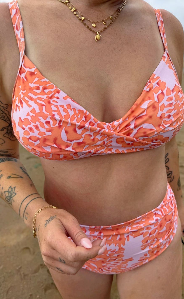 Unica Copenhagen Bikini Overdel / Top - Naya - Orange Dream