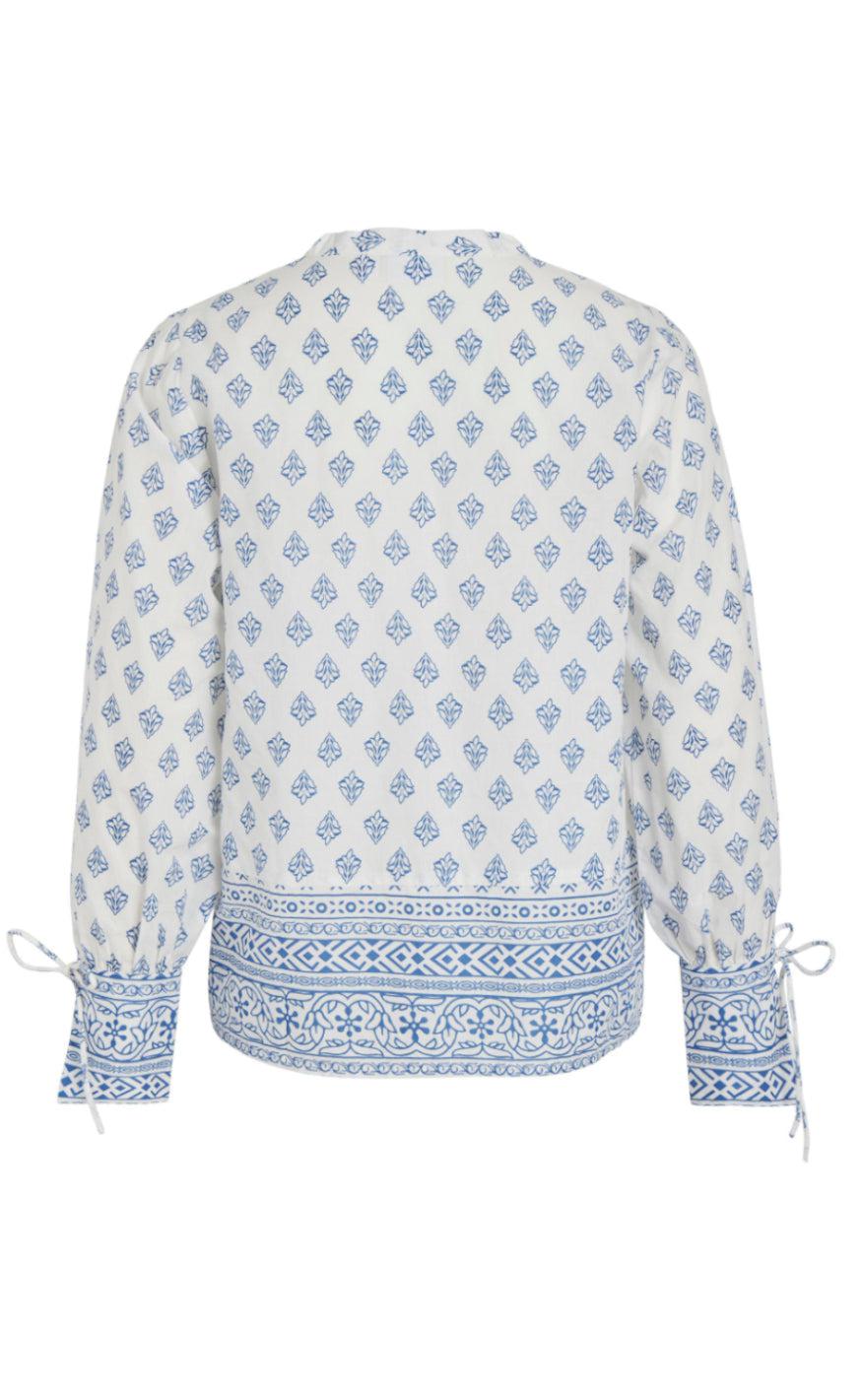 VILA Bluse - Hymna - Cloud Dancer