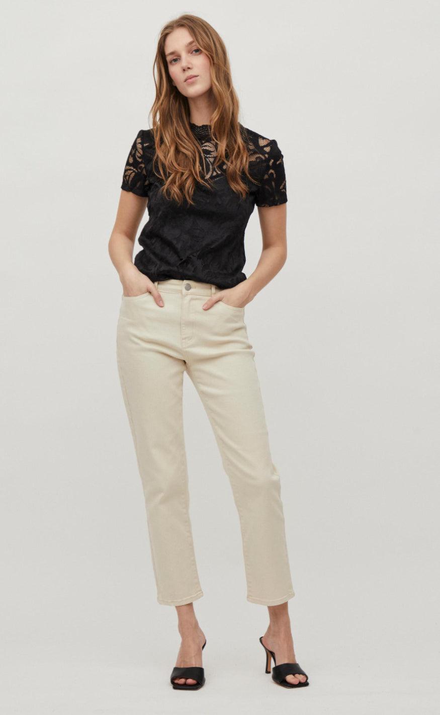 VILA Bluse - Stasia - Black