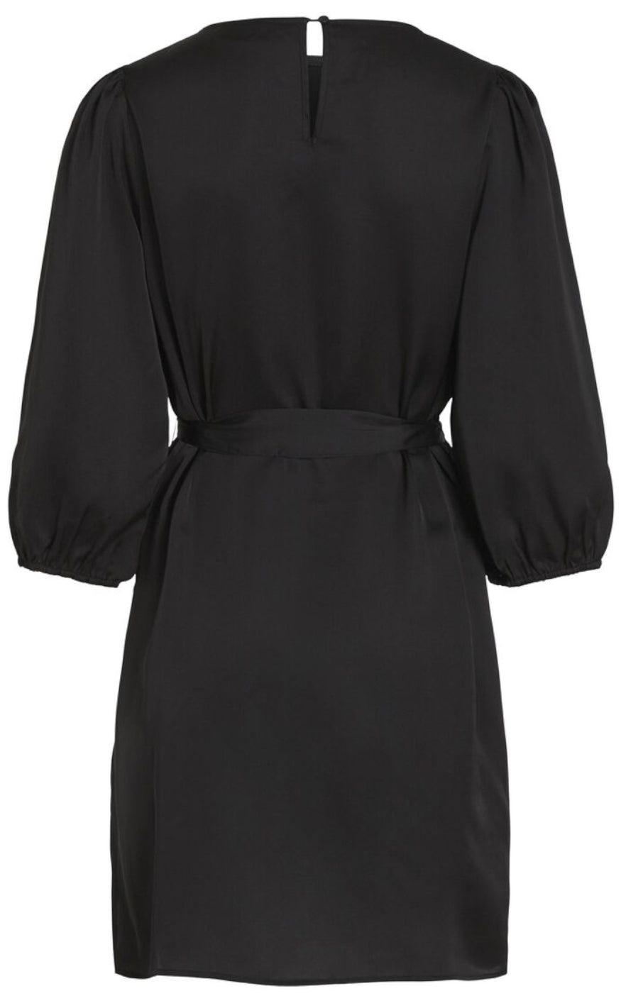 VILA Kjole - Ellette 3/4 - Black