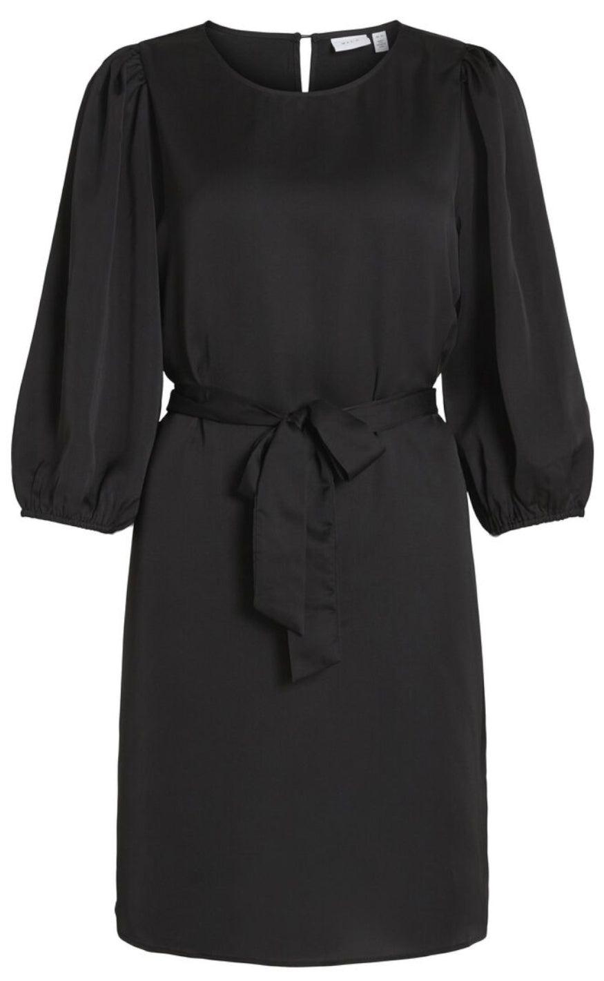 VILA Kjole - Ellette 3/4 - Black