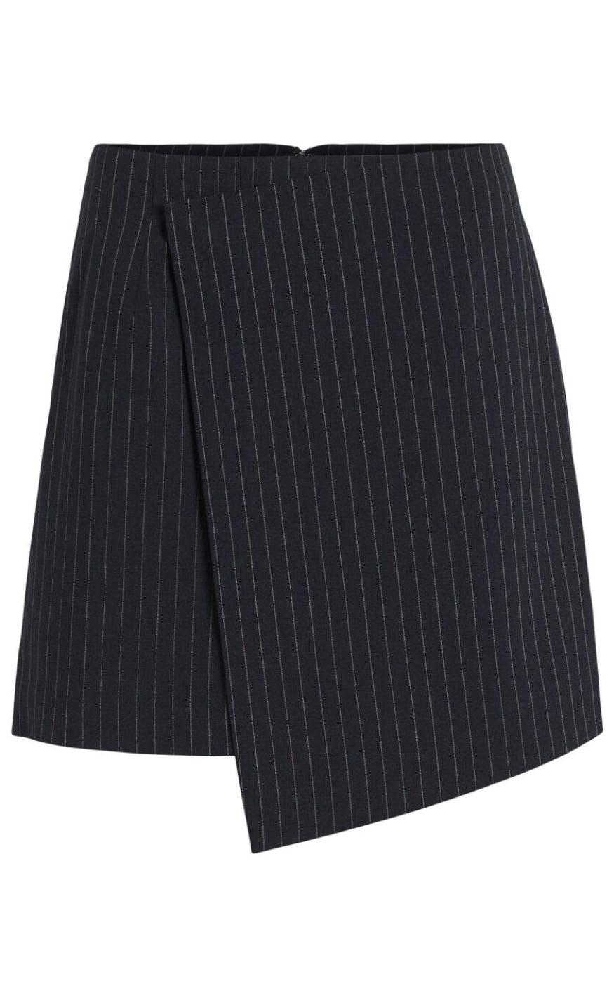 VILA Nederdel - Tipa Mini - Navy Blazer