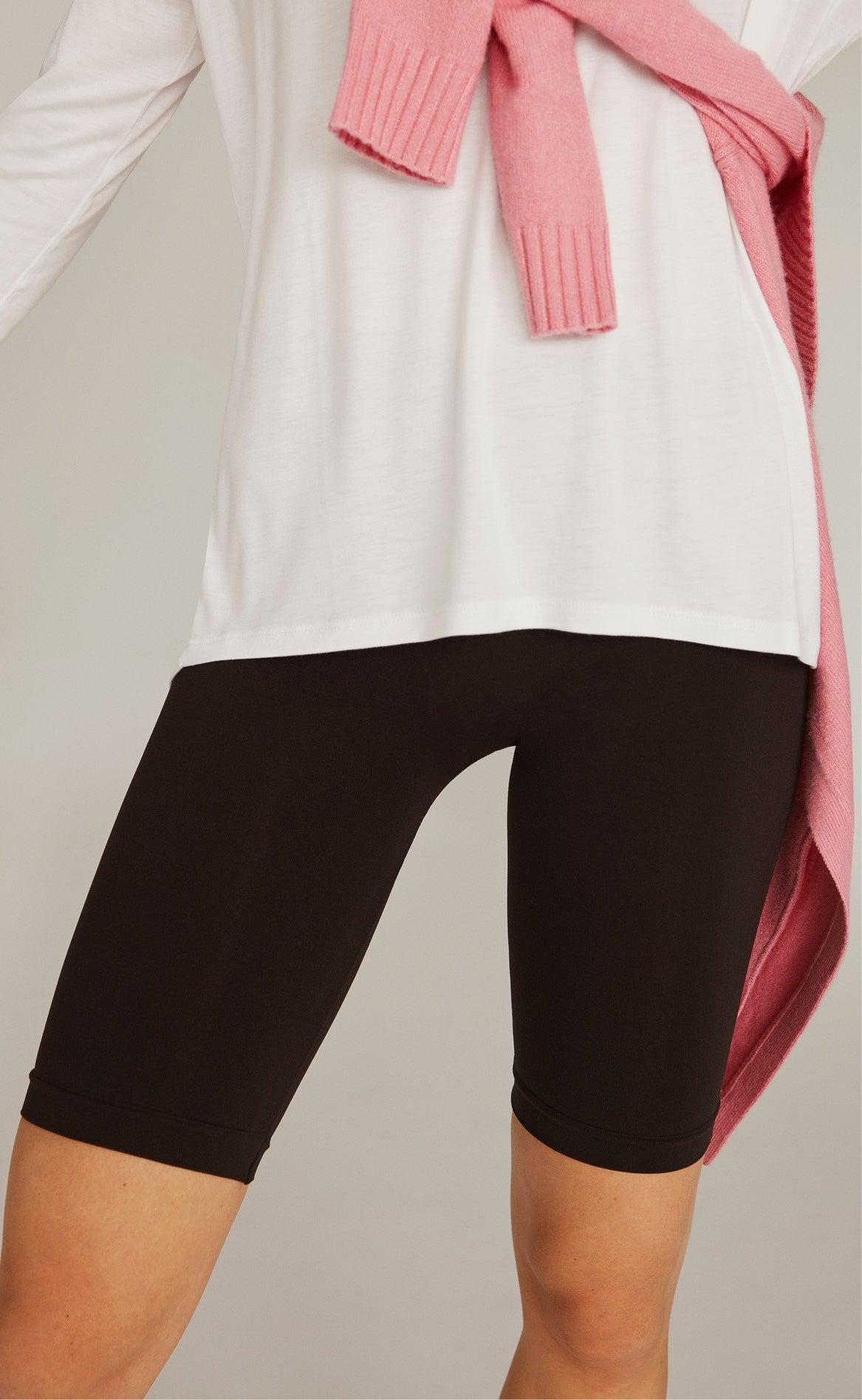 VILA Shorts - Seam - Black