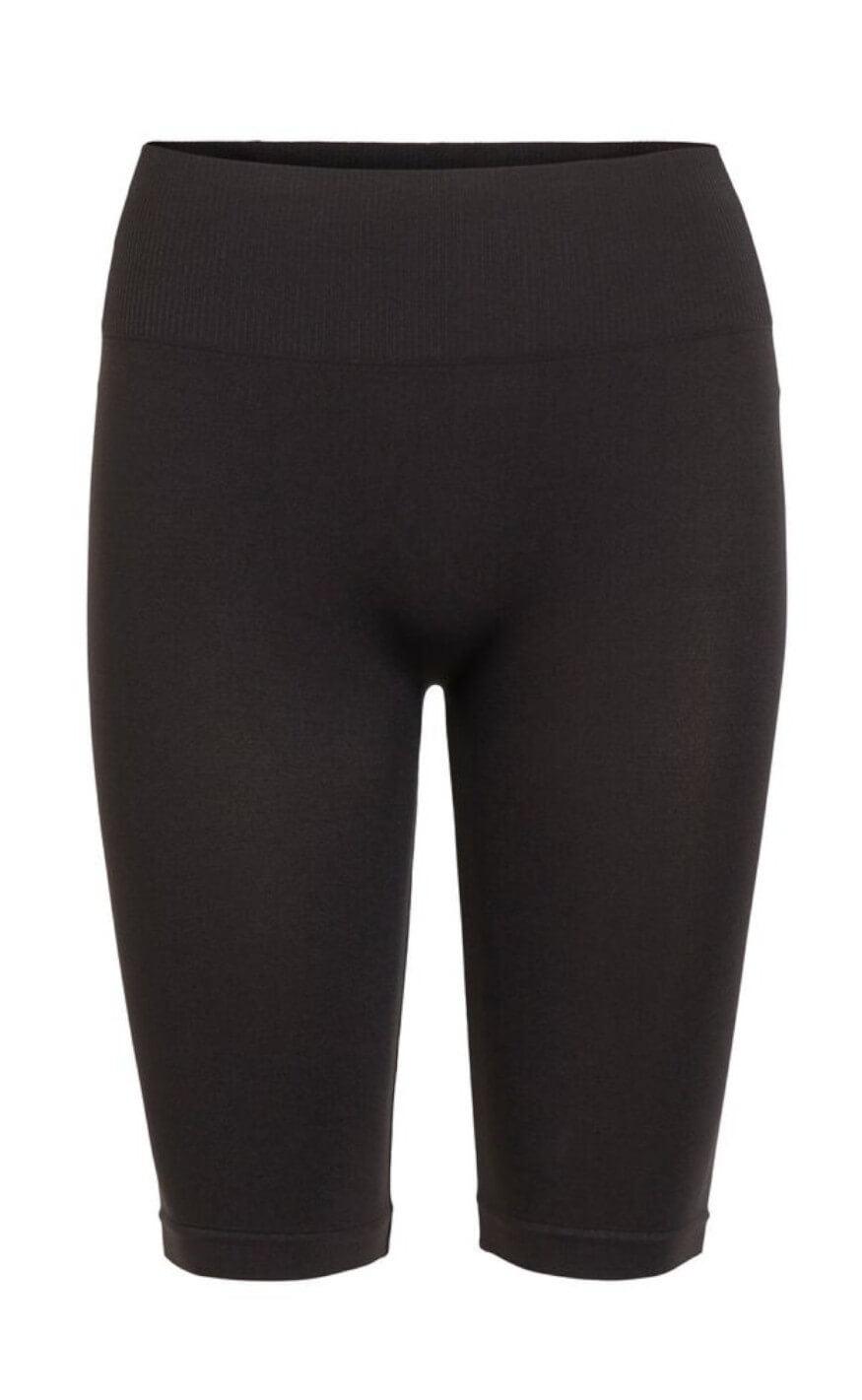 VILA Shorts - Seam - Black