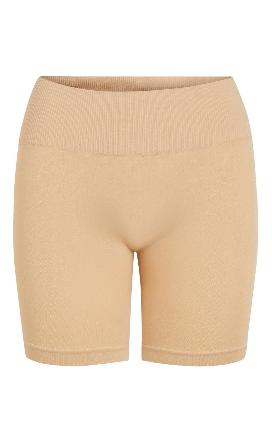 VILA Shorts - Seam Mini - Cuban Sand