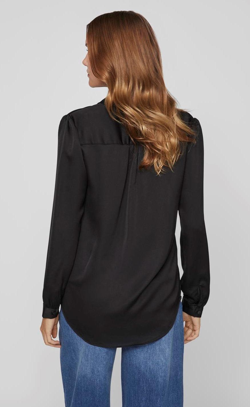 VILA Skjorte - Ellette - Black