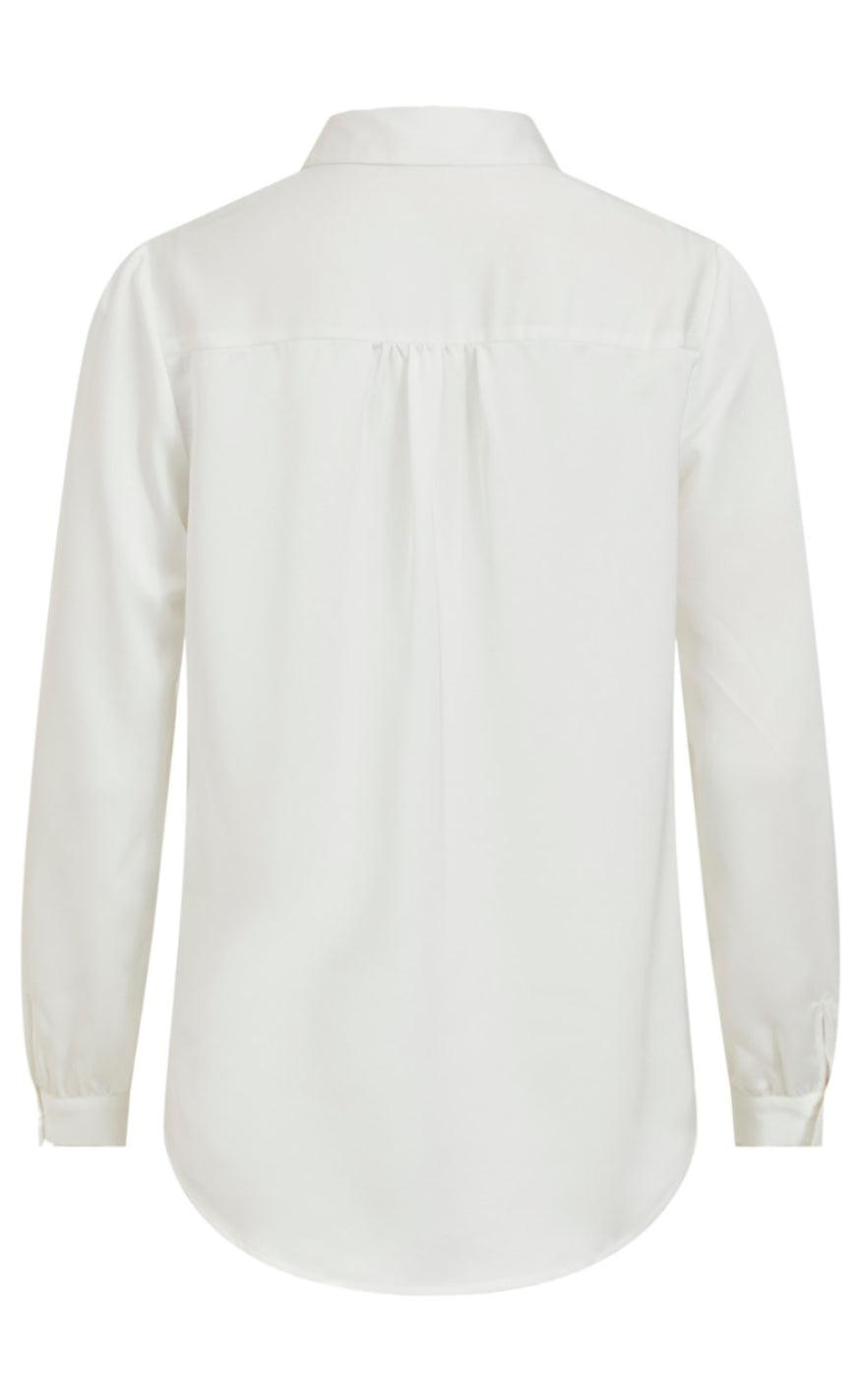 VILA Skjorte - Ellette - White