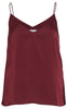 VILA Top - Enna - Beet Red