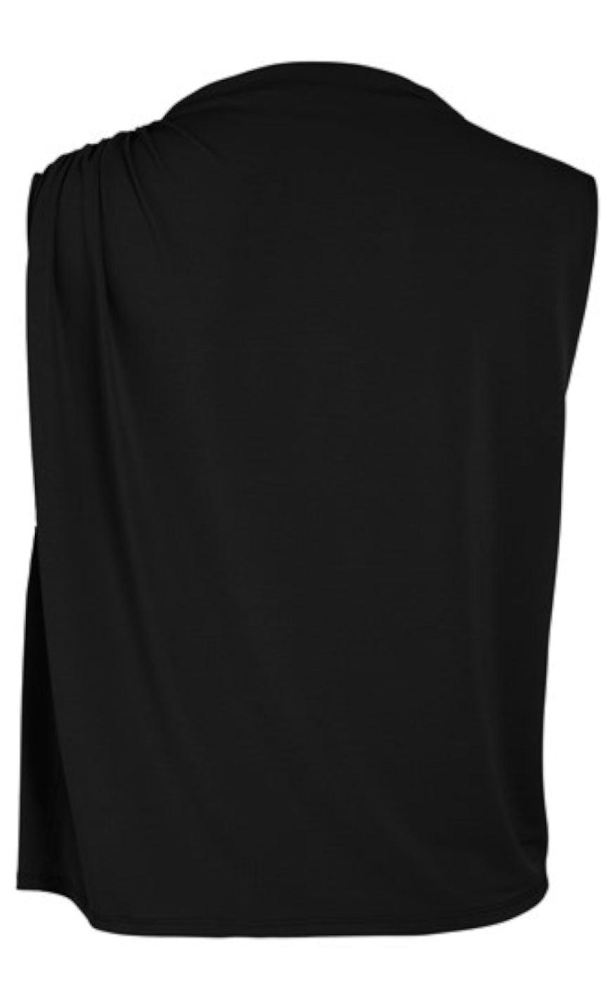 VILA Top Highneck - Phoenix - Black