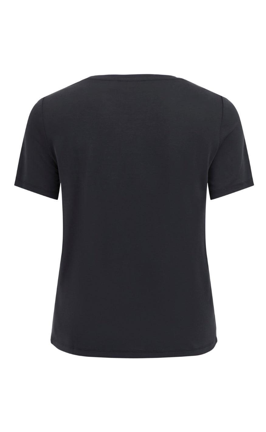 VILA Top - Modala - Black
