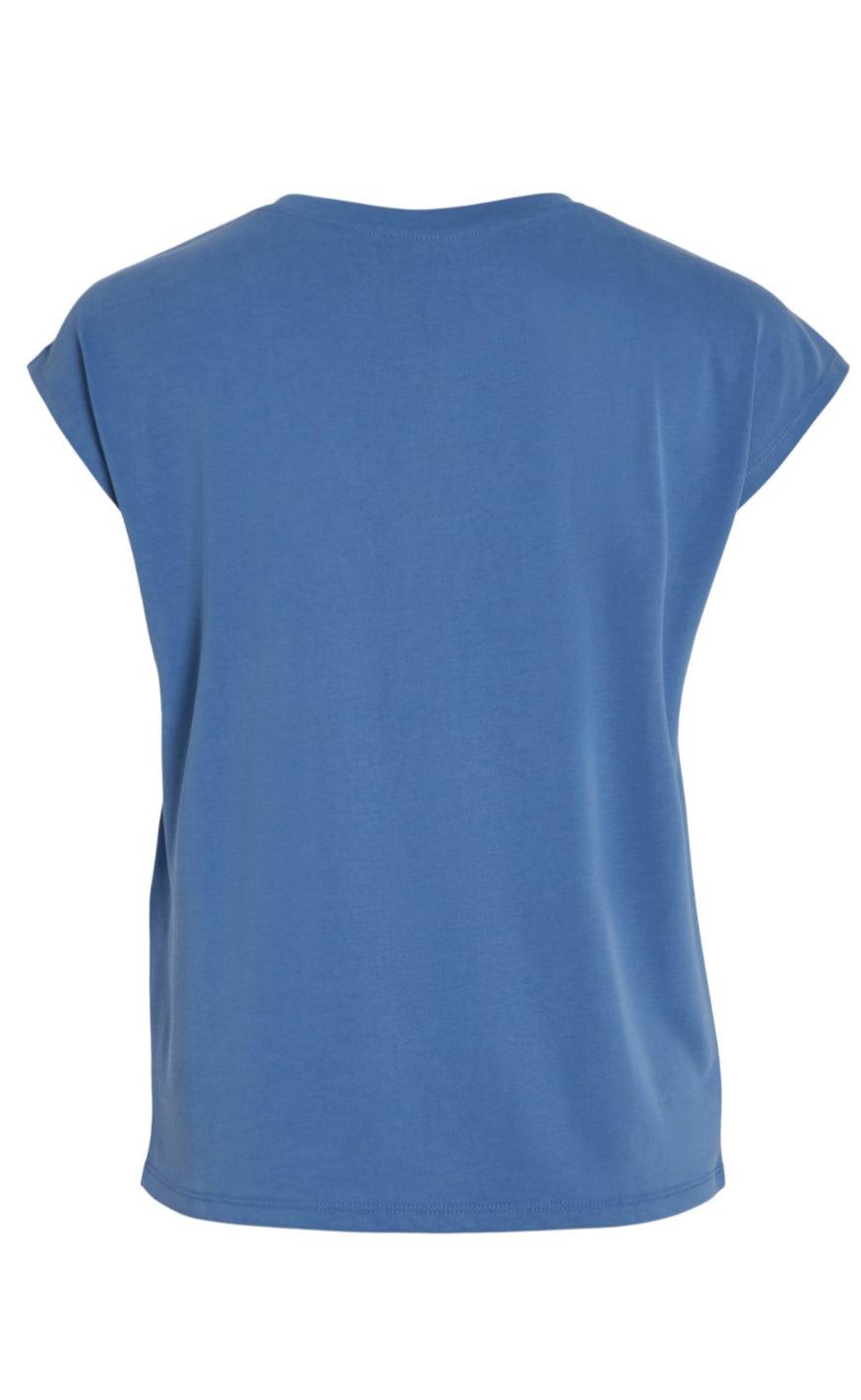 VILA Top - Modala - Federal Blue