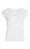 VILA Top - Modala - White