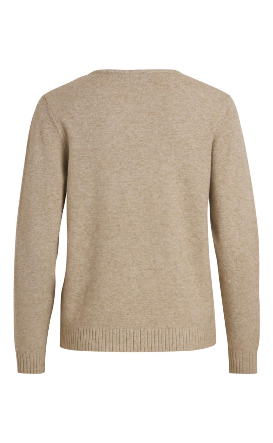 VILA Top - Ril - Natural Melange