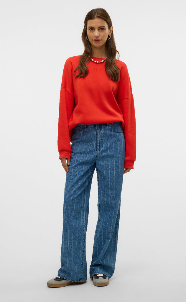 Vero Moda Bukser - Kathy - Medium Blue Denim