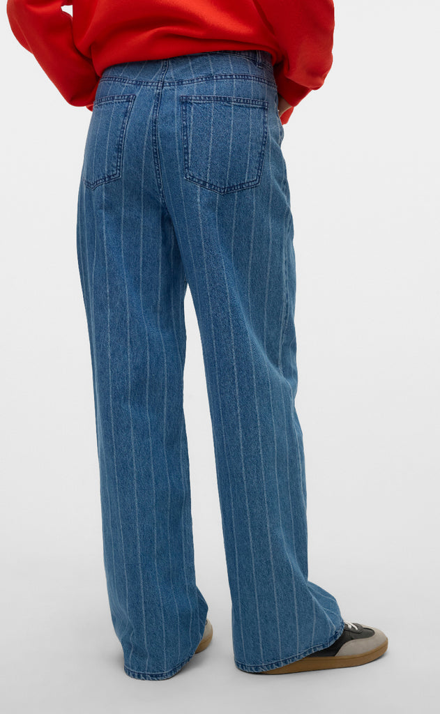 Vero Moda Bukser - Kathy - Medium Blue Denim