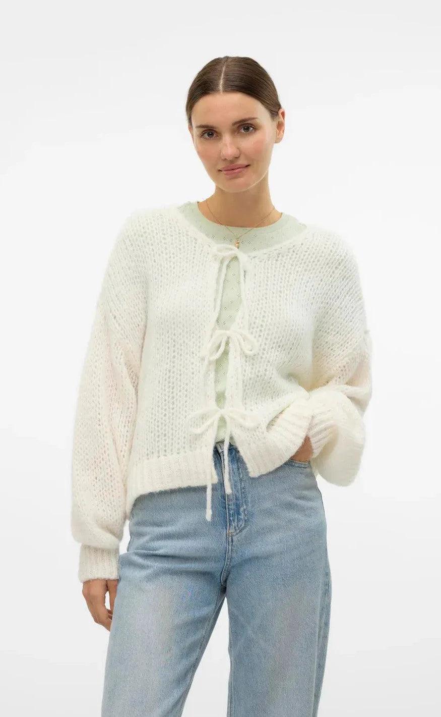 Vero Moda Cardigan - Aloa - Snow White