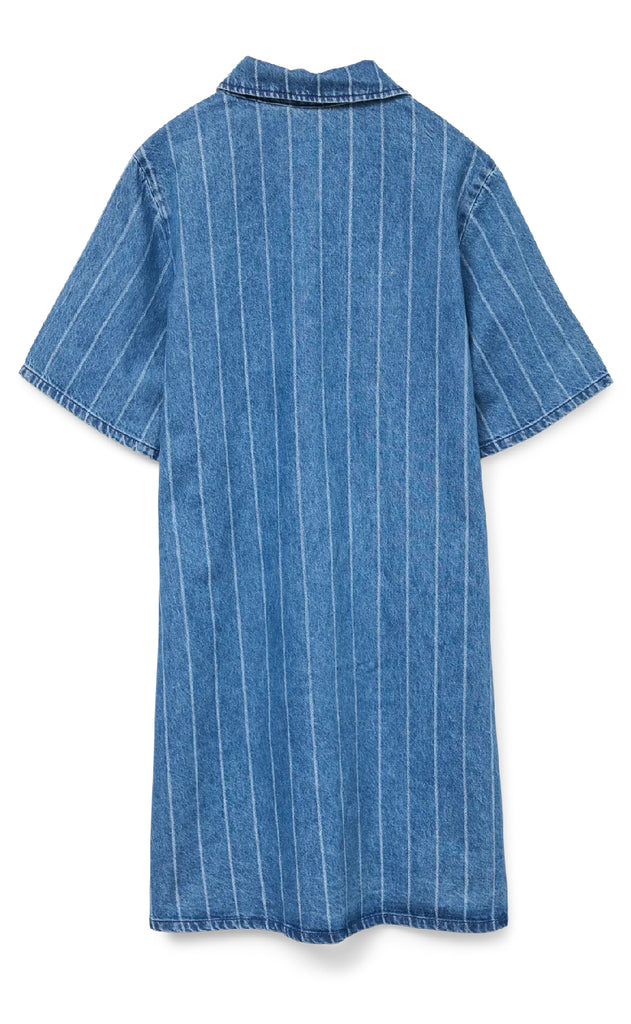 Vero Moda Kjole - Ocean - Medium Blue Denim