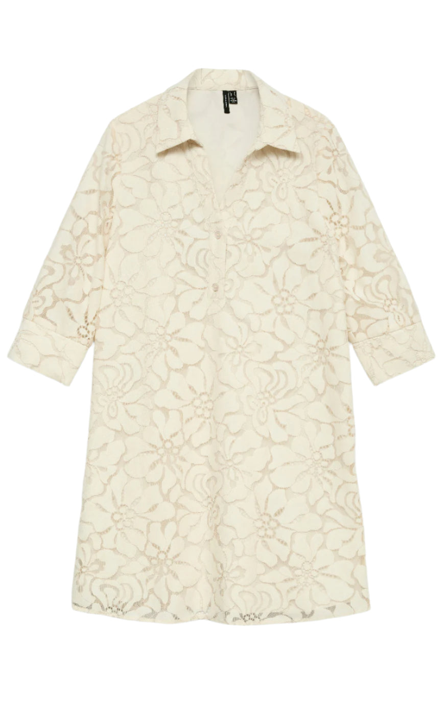 Vero Moda Kjole - Tedora - Birch Silver Mink