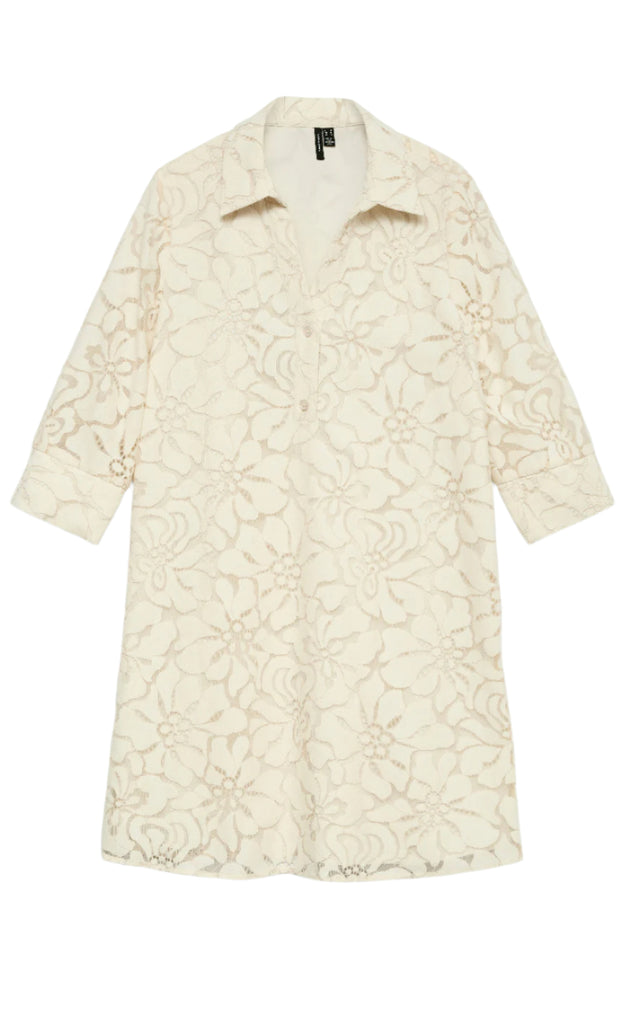 Vero Moda Kjole - Tedora - Birch Silver Mink