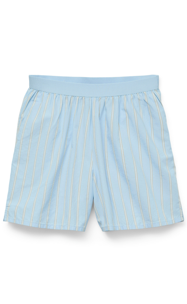 Vero Moda Shorts - Charlotte - Air Blue Cloud Dancer/Twill