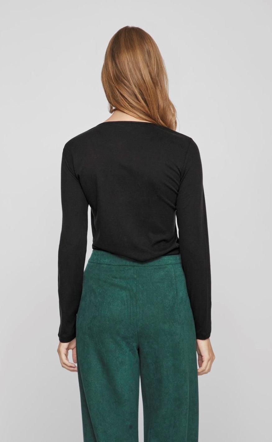 Vila Bluse - Lullu - Black