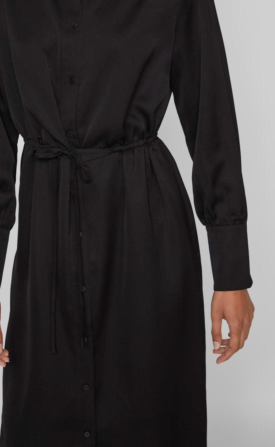 Vila Kjole - Ellette L/S - Black
