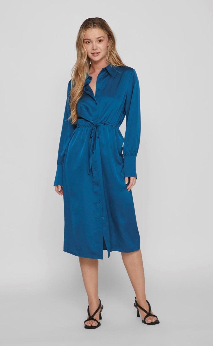 Vila Kjole - Ellette - Lapis Blue