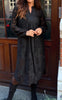 Say INA Copenhagen Kjole - Winnie New LS - Black Lace