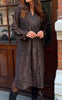 Say INA Copenhagen Kjole - Winnie New LS - Dark Brown Lace