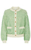 YAS Cardigan - Gea - Birch/Medium Green