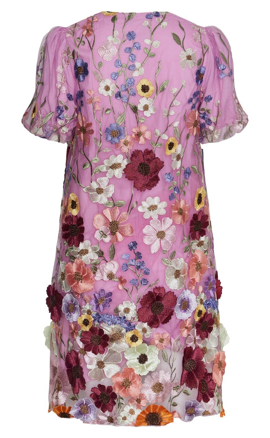 YAS Kjole - Flowering - Pink Lavender