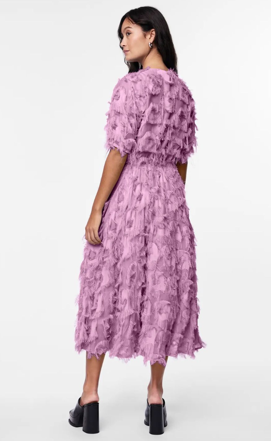 YAS Kjole - Pazylla Midi - Pastel Lavender