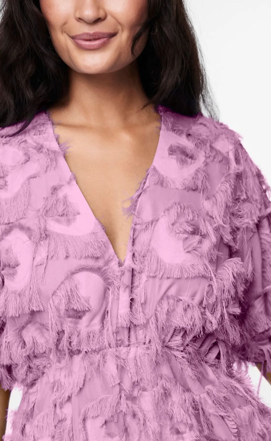 YAS Kjole - Pazylla Midi - Pastel Lavender