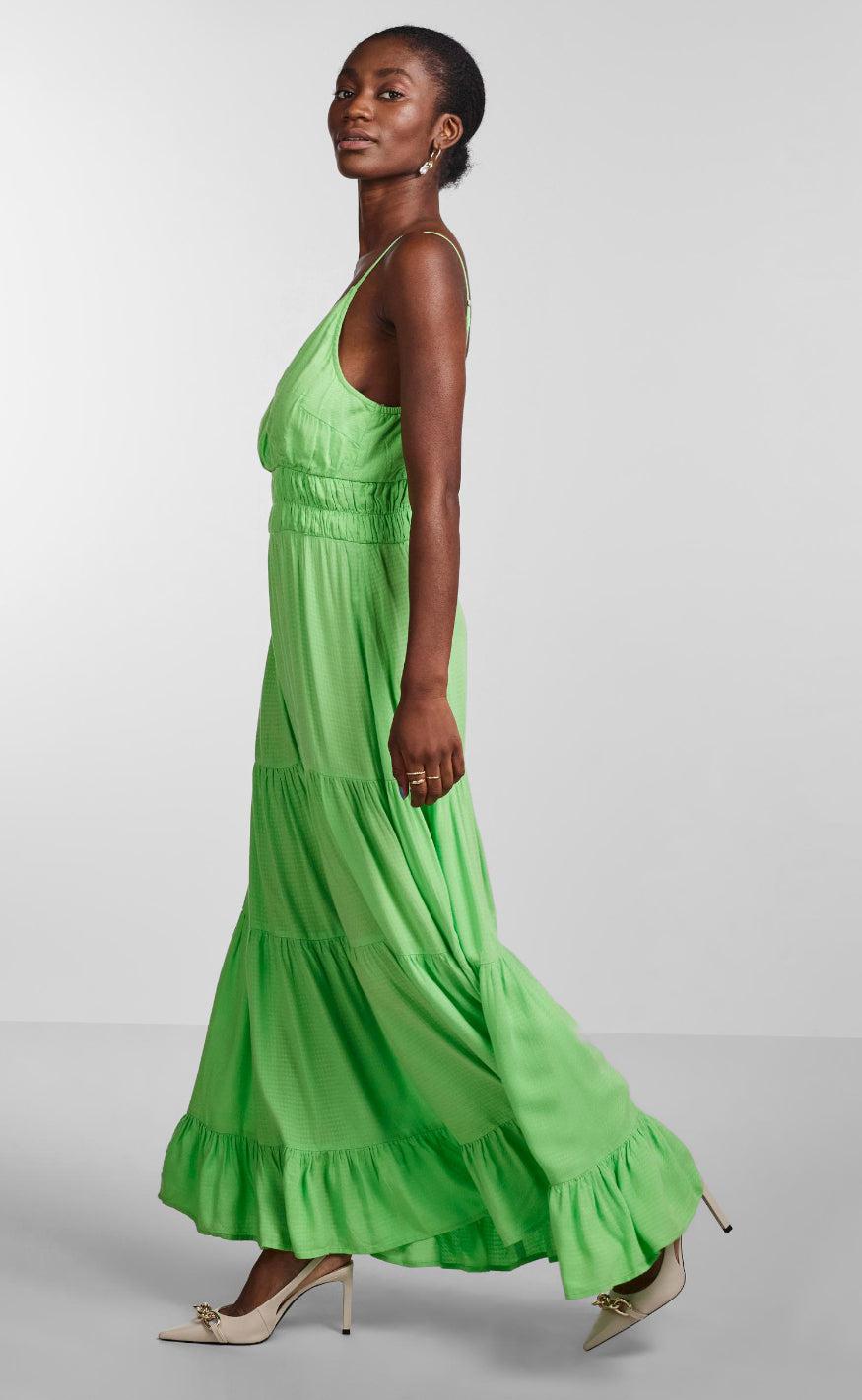 YAS Kjole - Sirala - Summer Green