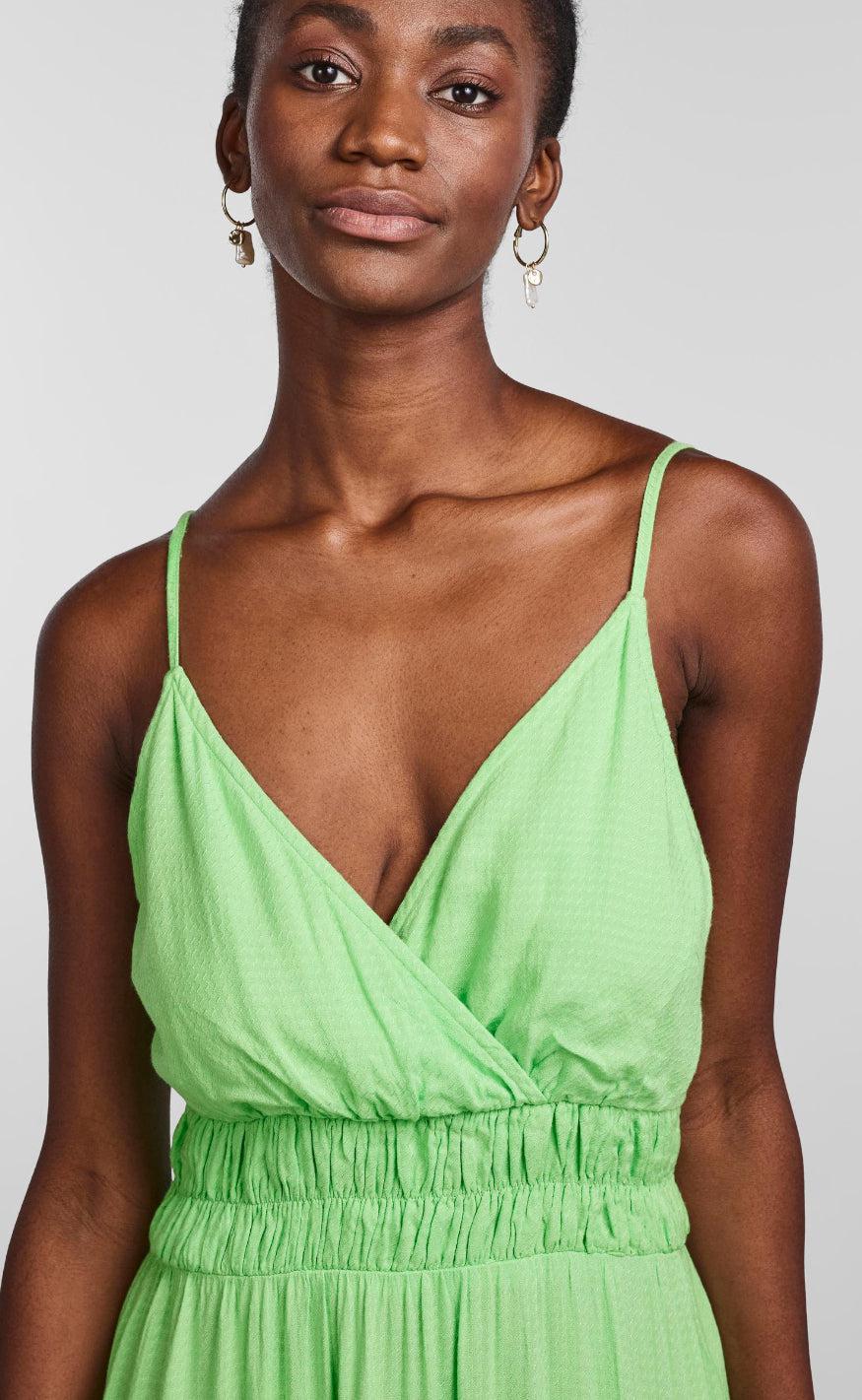 YAS Kjole - Sirala - Summer Green