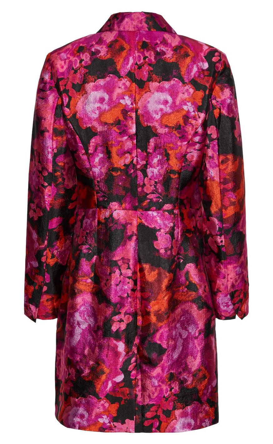 YAS Kjole - Wilight Garden - Black